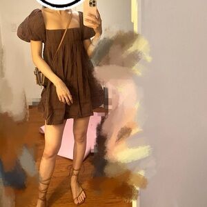 Elegant Mauve Dress